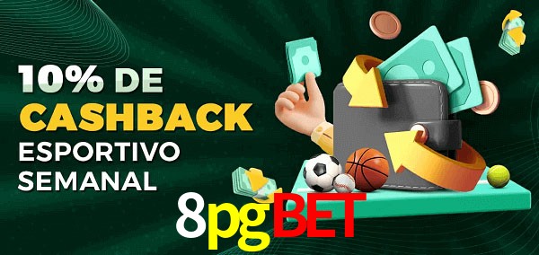 10% de bônus de cashback na 8pgbet